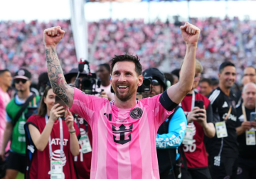 ميسي يقود إنتر ميامي الى التتويج بلقب الدوري الأميركي للمرة الاولى في تاريخه